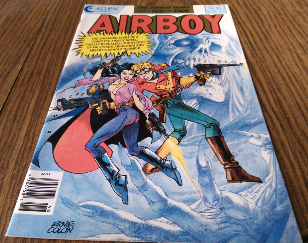 Airboy #46 January 1989 Eclipse Comics